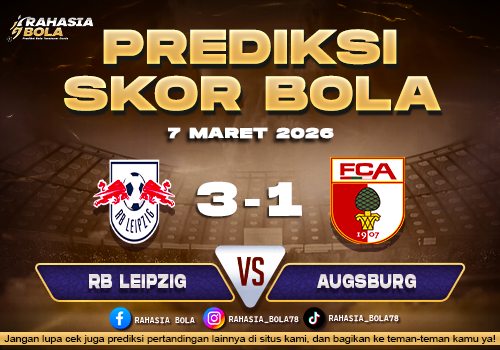 Prediksi Skor Bola RB Leipzig vs Augsburg 7 Maret 2026