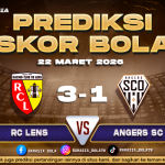 Prediksi Skor Bola RC Lens vs Angers SC 22 Maret 2026