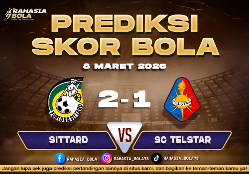 Prediksi Skor Bola Sittard vs Telstar 8 Maret 2026