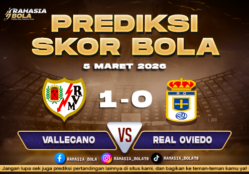 Prediksi Skor Bola Vallecano vs Real Oviedo 5 Maret 2026