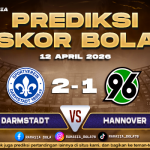 Prediksi Bundesliga 2 Darmstadt vs Hannover 12 April 2026