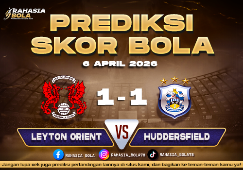 Prediksi EFL League One Leyton Orient vs Huddersfield 6 April 2026