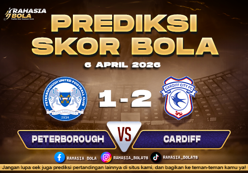 Prediksi EFL League One Peterborough Utd vs Cardiff 6 April 2026