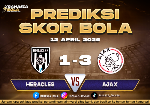 Prediksi Eredivisie Heracles vs Ajax 12 April 2026
