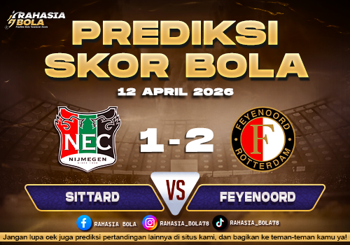 Prediksi Skor Nijmegen vs Feyenoord 12 April 2026: H2H & Line Up