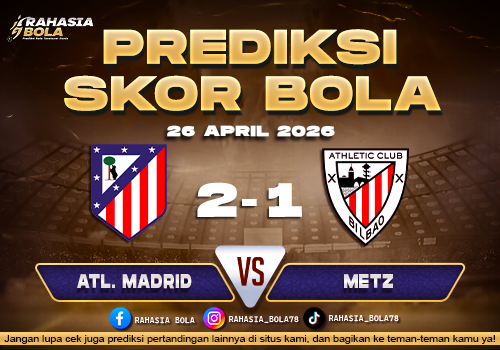 Prediksi La Liga Atl. Madrid vs Ath.Bilbao 26 April 2026