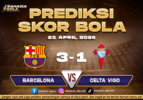 Prediksi Skor Barcelona vs Celta Vigo 23 April 2026 Live Score & Line Up