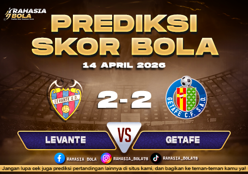 Prediksi Skor Levante vs Getafe 14 April 2026: H2H Line Up