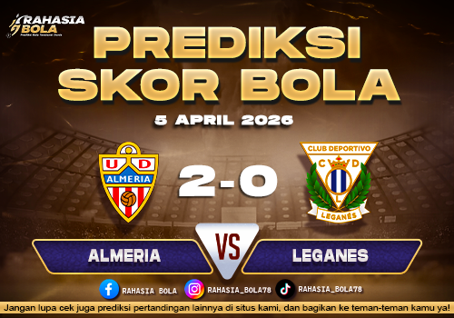 Prediksi La Liga Spanyol Almeria vs Leganes 5 April 2026