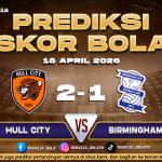 Prediksi Skor Hull City vs Birmingham 18 April 2026 H2H Line Up