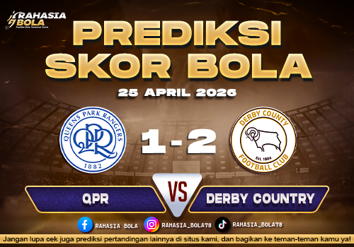 Prediksi Liga Inggris QPR vs Derby 25 April 2026