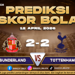 Prediksi Liga Inggris Sunderland vs Tottenham 12 April 2026