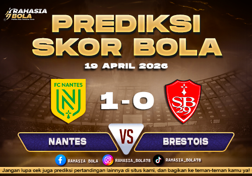 Prediksi Ligue 1 Nantes vs Brestois 19 April 2026
