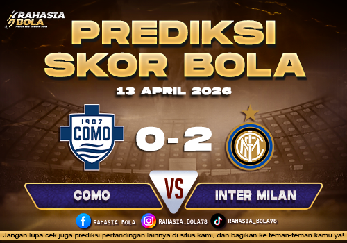 Prediksi Serie A Como vs Inter Milan 13 April 2026