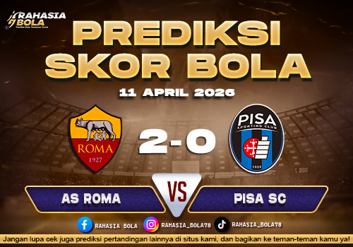 Prediksi Serie A Roma vs Pisa 11 April 2026