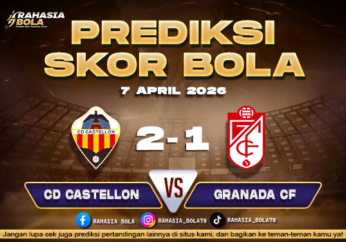 Prediksi Skor CD Castellón vs Granada CF 7 April 2026: Statistik & H2H