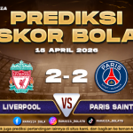 Prediksi Skor Liverpool vs Paris Saint-Germain 15 April 2026, H2H & Line Up