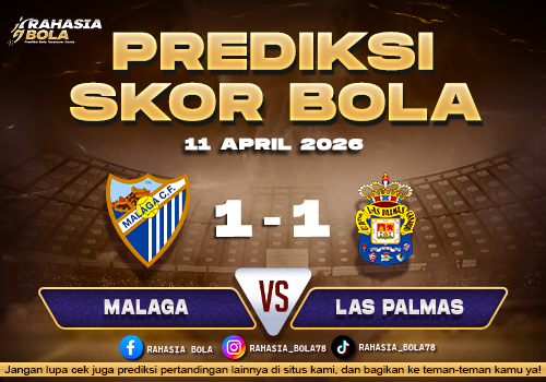 Prediksi Skor Malaga vs Las Palmas 11 April 2026 H2H