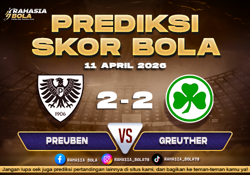 Prediksi Skor Preuben vs Greuther 11 April 2026 H2H