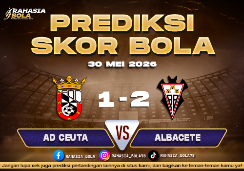 Prediksi Skor AD Ceuta vs Albacete 30 Mei 2026 Skor Update