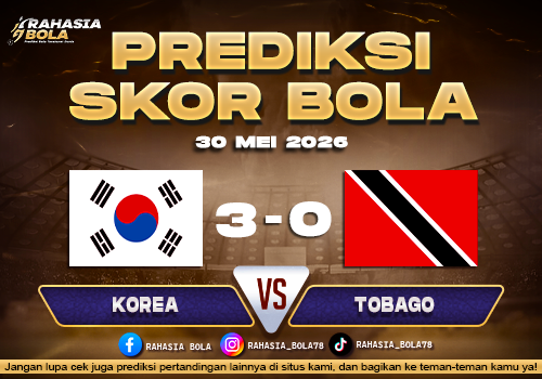 Prediksi Skor Korea vs Tobago Malam Ini dan Line Up