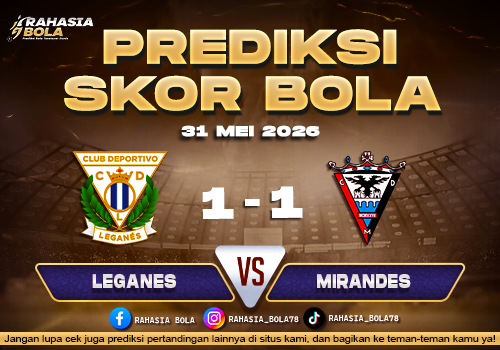 Prediksi Skor Leganes vs Mirandes dan Statistik Terkini
