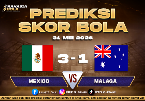 Prediksi Skor Mexico vs Australia 31 Mei 2026 H2H dan Line Up