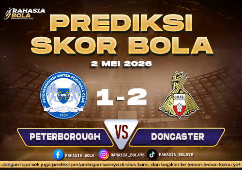 Prediksi Skor Peterborough vs Doncaster 2 Mei 2026 Liga Inggris