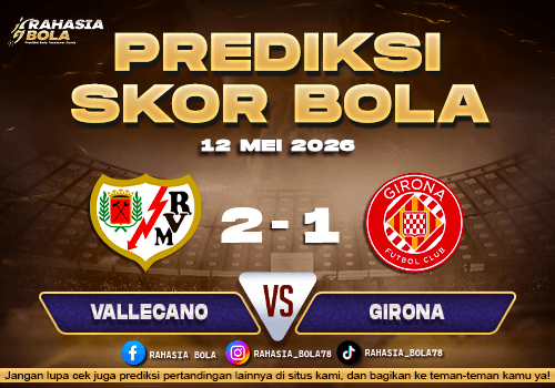 Prediksi Skor Vallecano vs Girona 12 Mei 2026