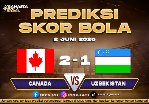 Prediksi Bola Canada vs Uzbekistan 2 Juni 2026 Update Live Score Malam Ini