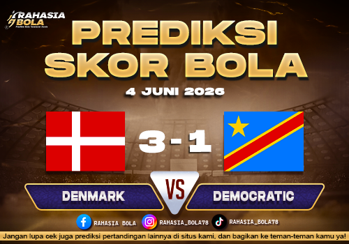 Prediksi Bola Denmark vs Democratic Rep 4 Juni 2026