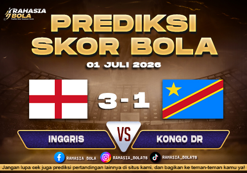 Prediksi Bola Inggris vs Kongo DR