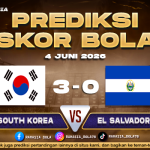 Prediksi Bola South Korea vs El Salvador 4 Juni 2026