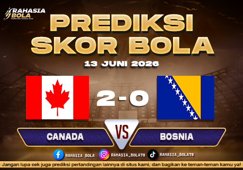 Prediksi Canada vs Bosnia Piala Dunia 2026 Susunan Pemain