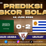 Prediksi Saudi Arabia vs Uruguay 16 Juni 2026 Piala Dunia Skor Akhir