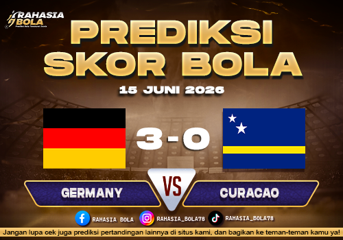 Prediksi Skor Germany vs Curacao Piala Dunia 2026 H2H