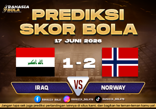 Prediksi Skor Iraq vs Norway 17 Juni 2026 Piala Dunia Head to Head