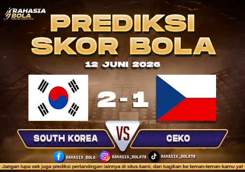 Prediksi Skor South Korea vs Ceko Piala Dunia 2026 H2H